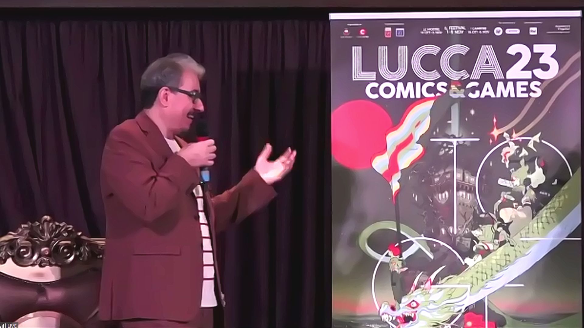 Gli organizzatori svelano il poster di Lucca Comics and Games 2023